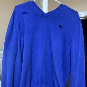 V neck large sweater